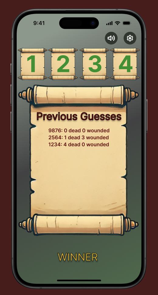 Gameplay Winning